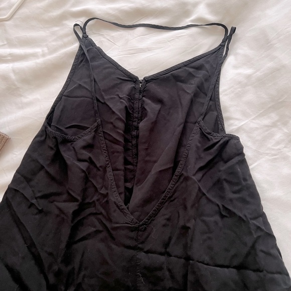 Backless Black Spaghetti Strap Nice Top - Picture 5 of 7